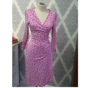 DVF Jeanne Two Jersey Wrap Dress