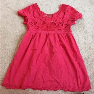 Deep Los Angeles baby doll top