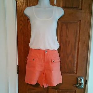 INC tangerine shorts size 14