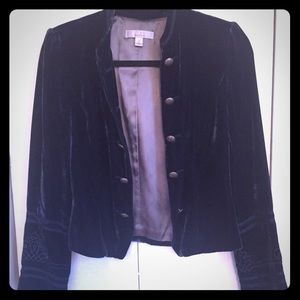 Blue velvet jacket, Calson