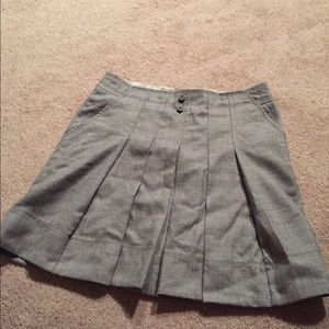 Anthropologie pleated skirt