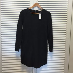 Ann Taylor Loft grey sweater dress, Small