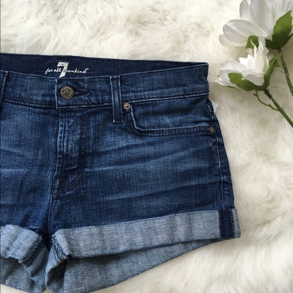 7 for all Mankind Pants - 7 FAM Denim Shorts