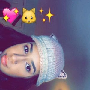 Knitted Beanie with Cat ears💗✨🐱