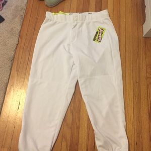 Intensity White Softball Pants