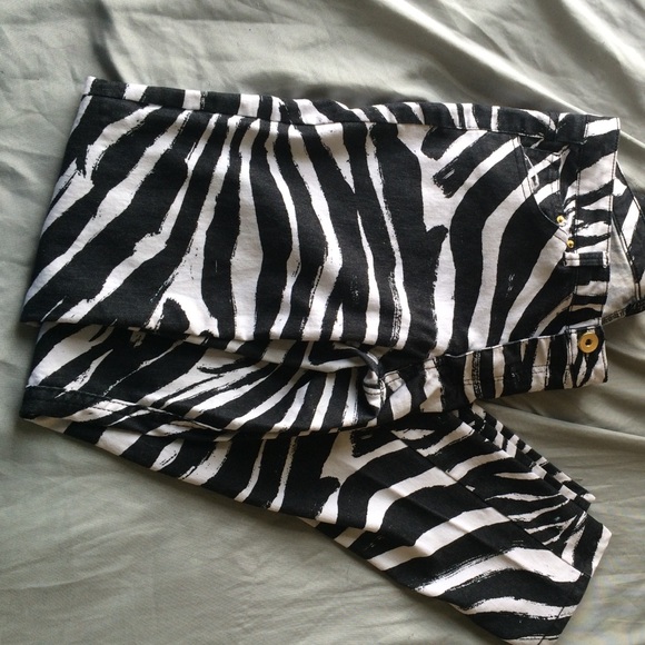 Zebra jeans