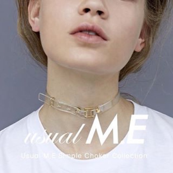Transparent choker