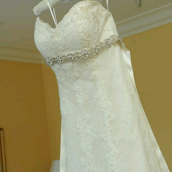 Cara Mia Lace wedding dress - Picture 2 of 4
