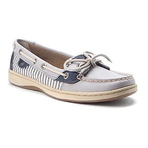 Women's top sider seersucker Sperry