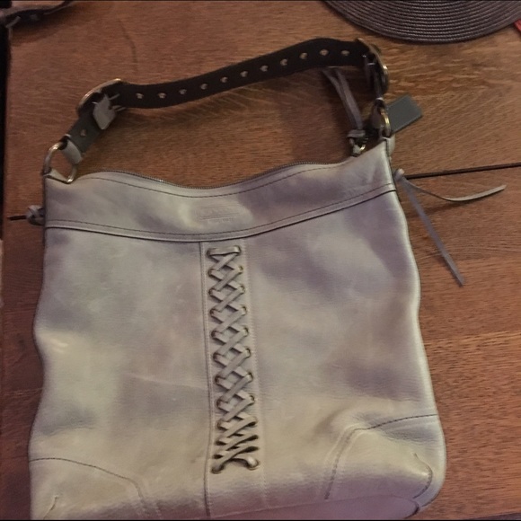 Coach leather purse