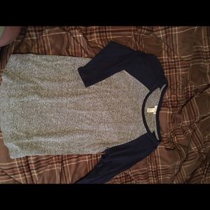 Baseball quarter tee