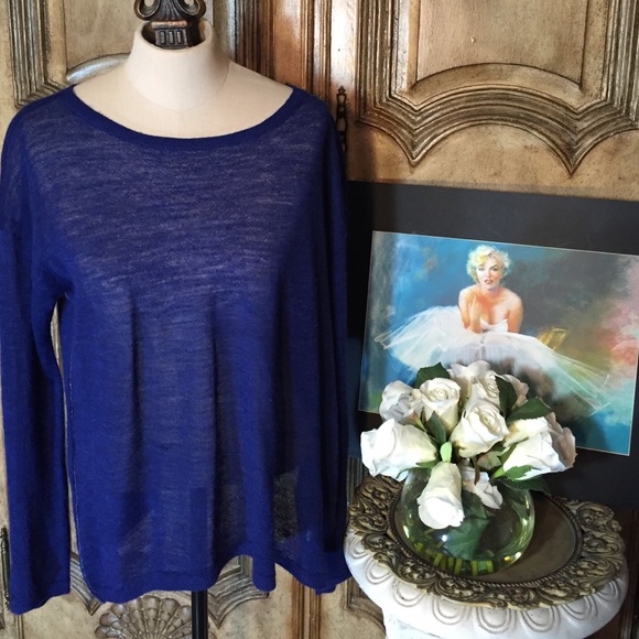 Joie Tops - Joie hi/lo 100% Alpaca pleated swing tunic