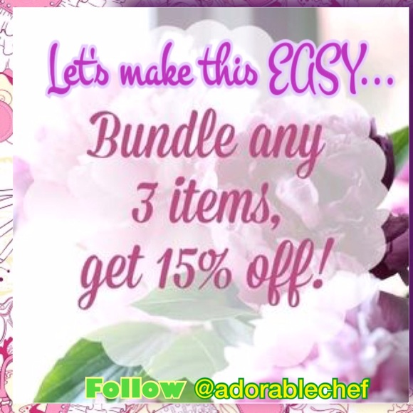 💥💥💥BUNDLE FOR 3 Get 15% OFF‼️