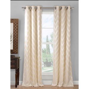 -SOLD- Duck River Chevron Curtains