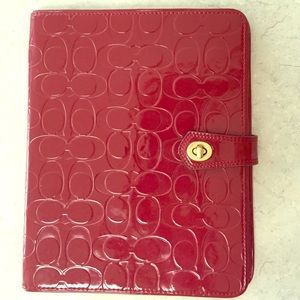 Coach iPad cover