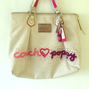 Coach Poppy tote