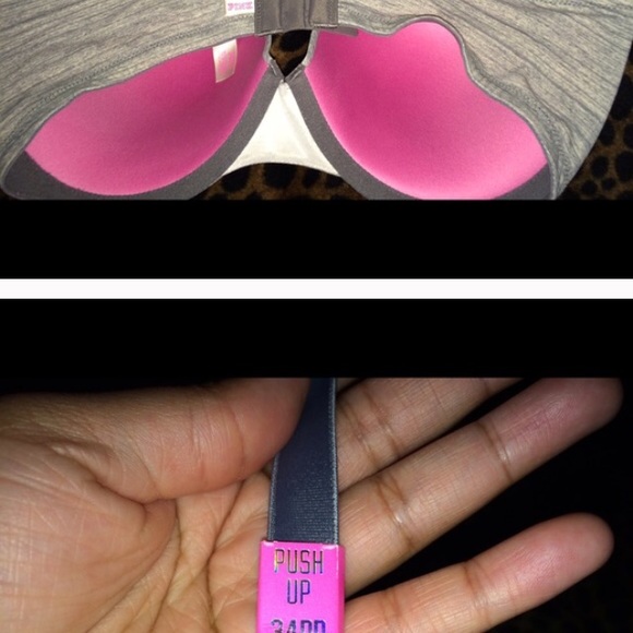 Pink bra