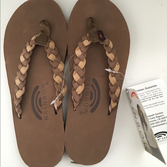 Rainbow Sandals 6.5