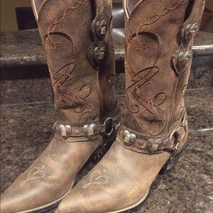 Brown Durango women's boots size 7.