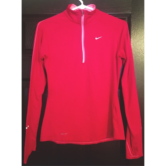 Nike dri-fit half zip top
