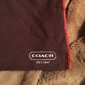 Official Coach duster bag