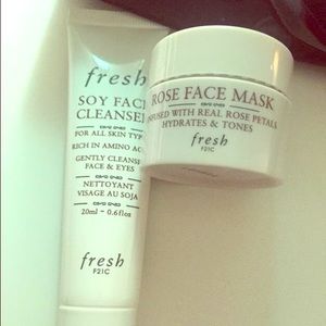 Fresh Soy Face Cleanser & Ross Mask