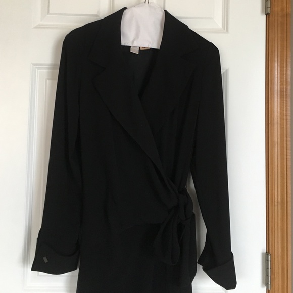 Jones New York Asymmetrical Wrap Dress - Picture 1 of 4