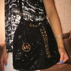 Michael Kors sequins Greenwich grab bag Michael Kors sequins Greenwich grab bag