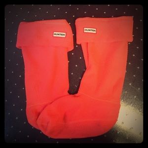 Neon Pink Hunter Tall Boot Socks