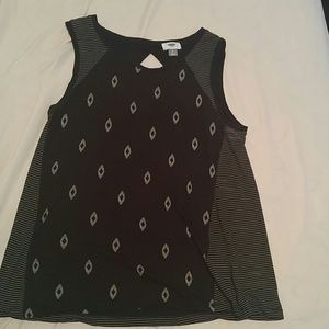 Old navy open back tank top