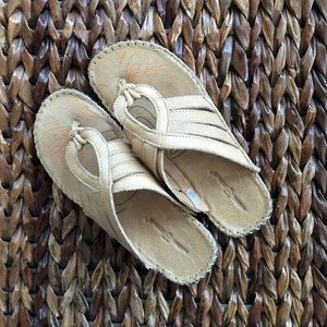 Leather Nude Sandals