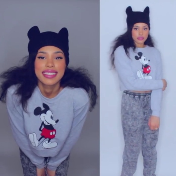 Mickey Mouse Crop Sweater