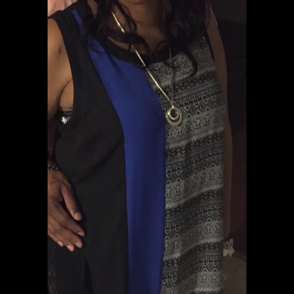 Sleeveless long top **Reserved**