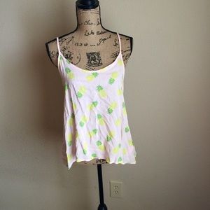 Baby Pink & Pineapple Tank