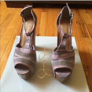 Jessica Simspon Dany Platform heels.