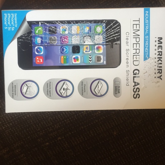Tempered glass clear screen shield