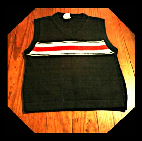 Navy Blue Sweater/Vest
