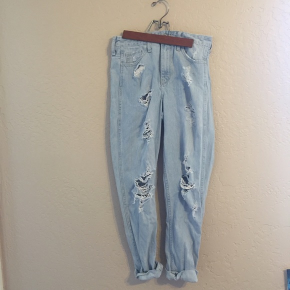 Hollister boyfriend jeans