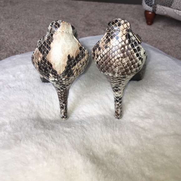 Snake skin high heels - Picture 3 of 4