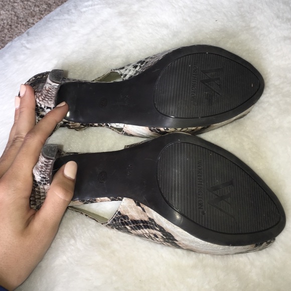 Snake skin high heels - Picture 4 of 4