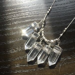 Crystal Druzy Stone Necklace