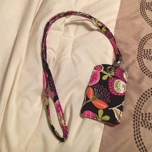 Vera Bradley lanyard