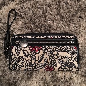 Coach wristlet/wallet