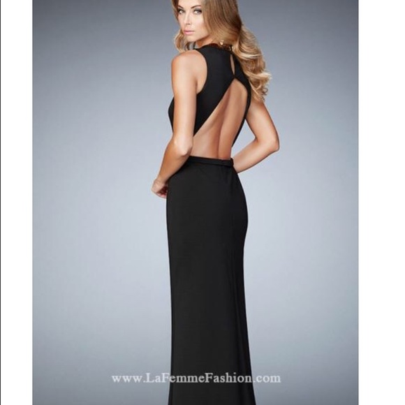 Brand New La Femme prom or formal gown. - Picture 2 of 4