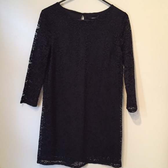Lace Black Dress