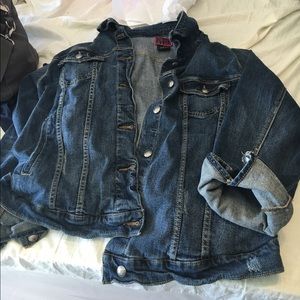 Torrid denim jacket size 3