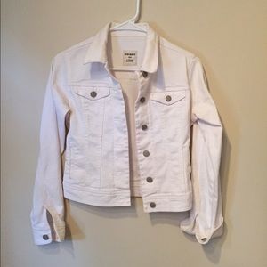 White Jean Jacket