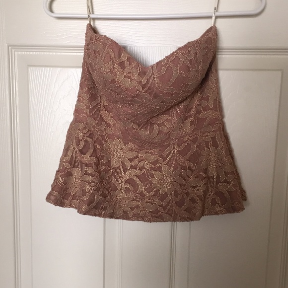 Forever 21 peplum bustier