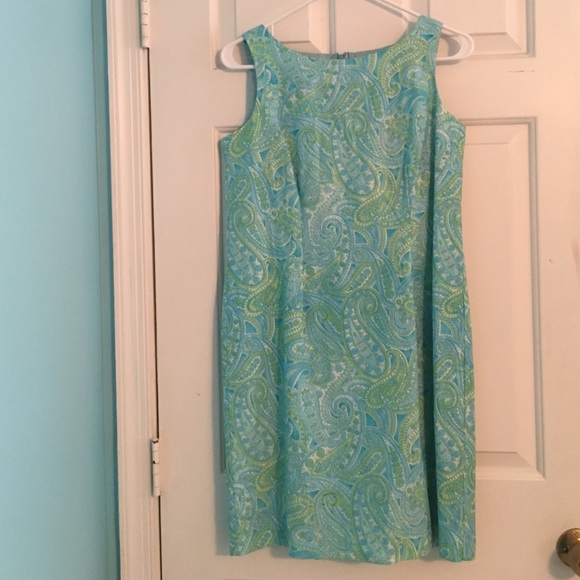 Victoria Holley paisley shift dress size 6