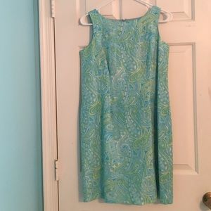 Victoria Holley paisley shift dress size 6